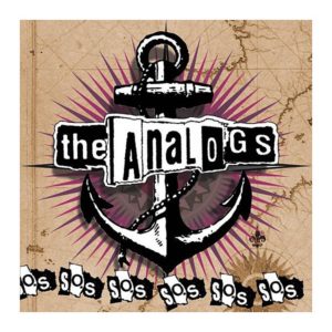 Płyta cd "SOS" The Analogs wydana w Rosji przez wydawnictwo Street Influence. Na okładce kotwica i logo The Analogs. Klimat muzyczny: punk, street punk, oi!
